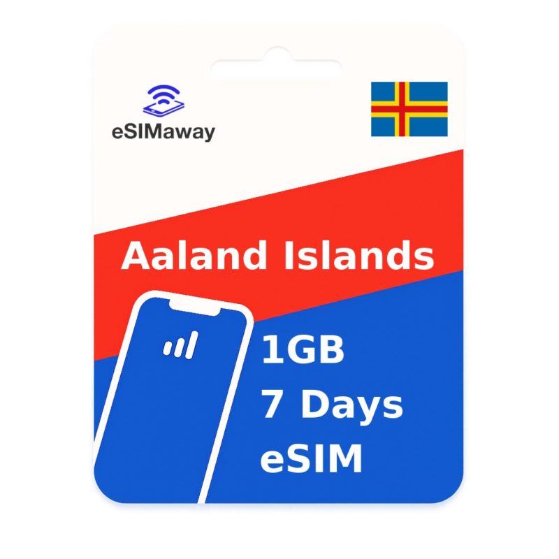 Aaland Islands eSIM 1GB 7 Days