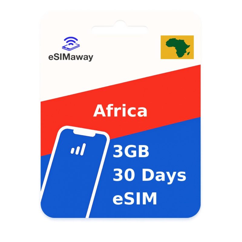 Africa eSIM 3GB 30 Days