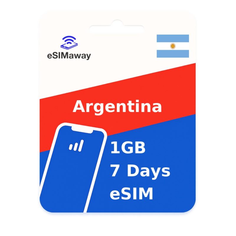 Argentina eSIM 1GB 7 Days