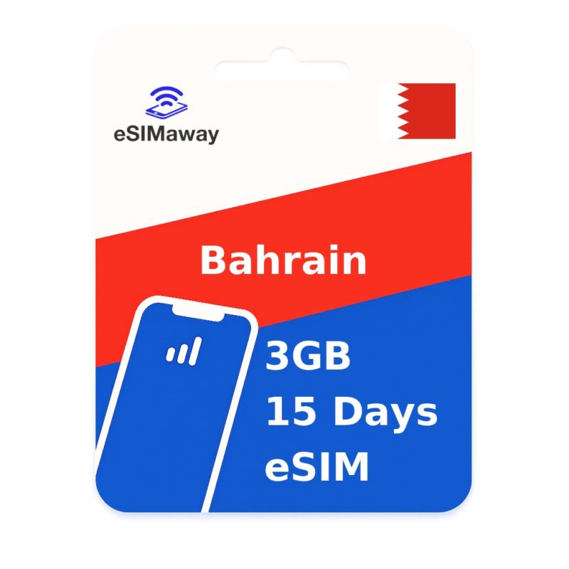 Bahrain eSIM 3GB 15 Days
