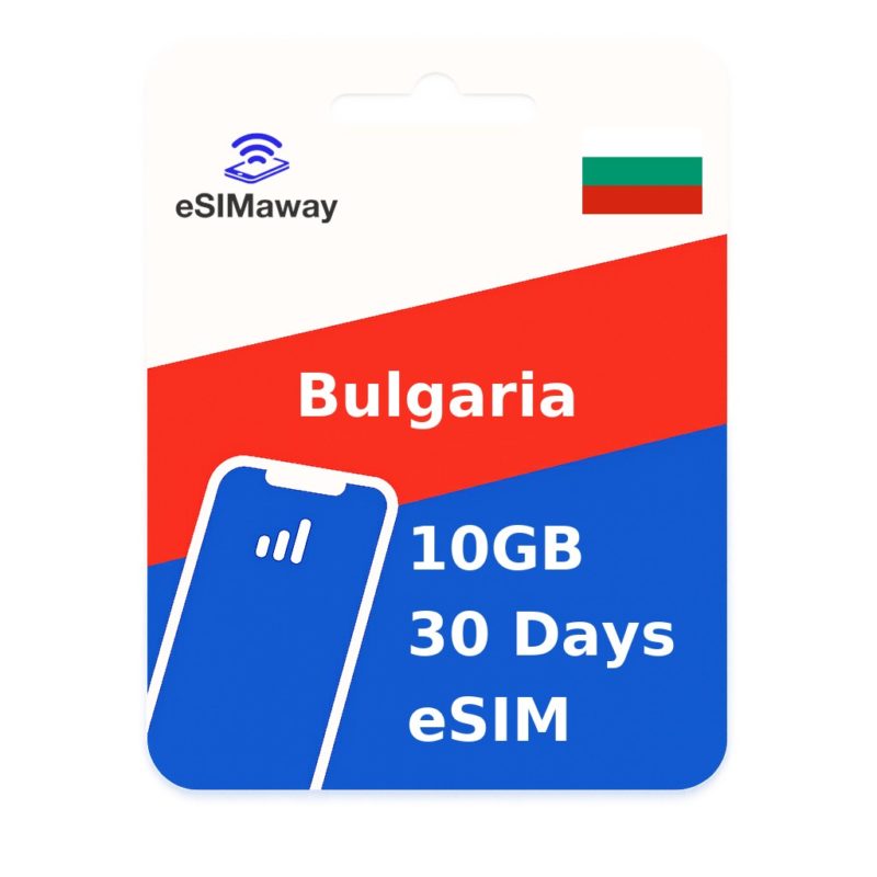 Bulgaria eSIM 10GB 30 Days