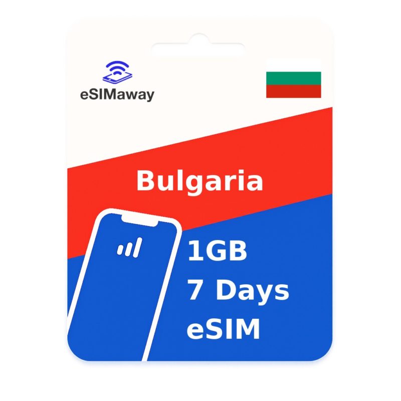 Bulgaria eSIM 1GB 7 Days