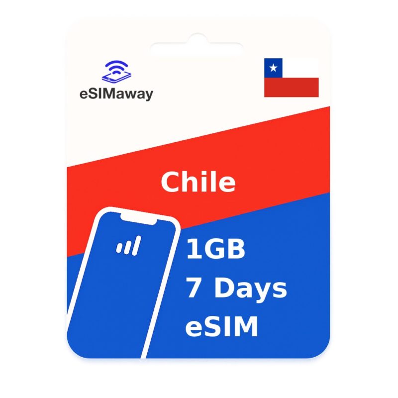 Chile eSIM 1GB 7 Days