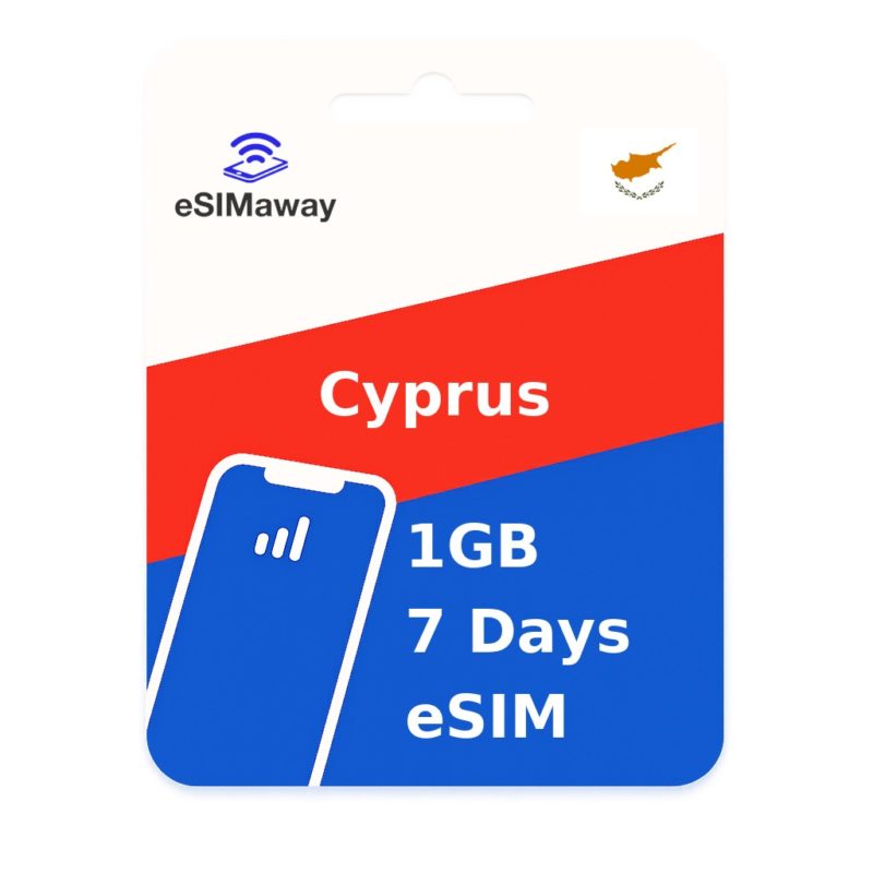 Cyprus eSIM 1GB 7 Days