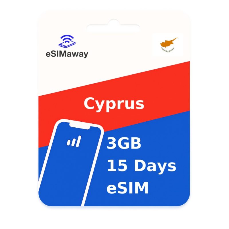 Cyprus eSIM 3GB 15 Days