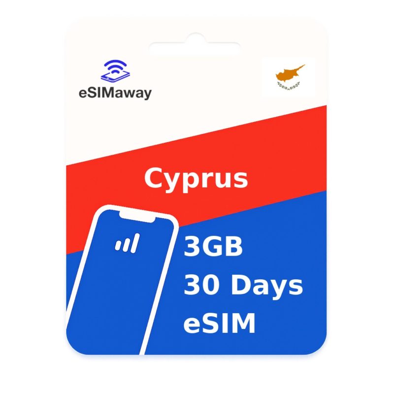 Cyprus eSIM 3GB 30 Days