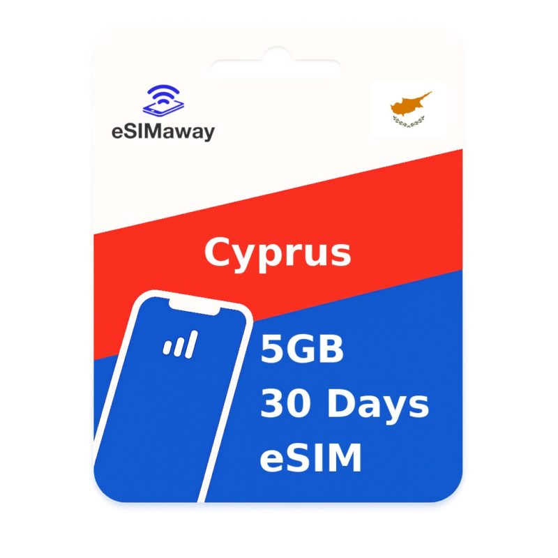 Cyprus eSIM 5GB 30 Days