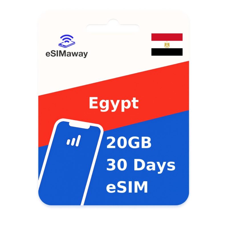 Egypt eSIM 20GB 30 Days