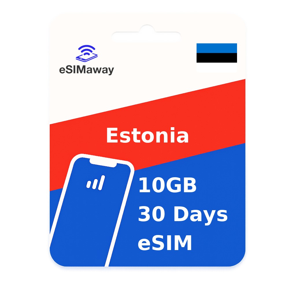 Estonia eSIM 10GB 30 Days