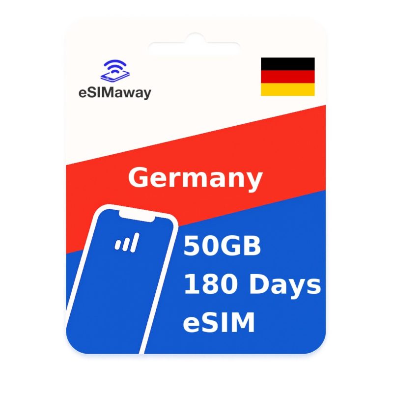 Germany eSIM 50GB 180 Days