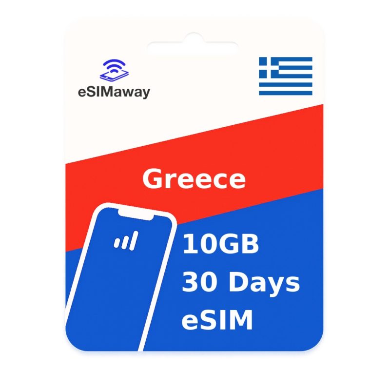 Greece eSIM 10GB 30 Days