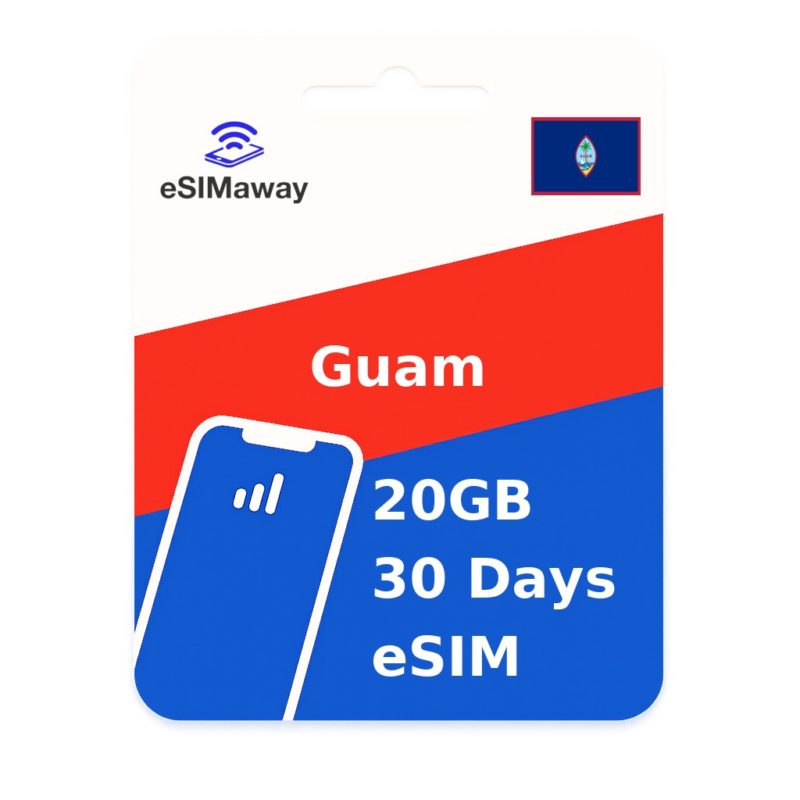Guam eSIM 20GB 30 Days