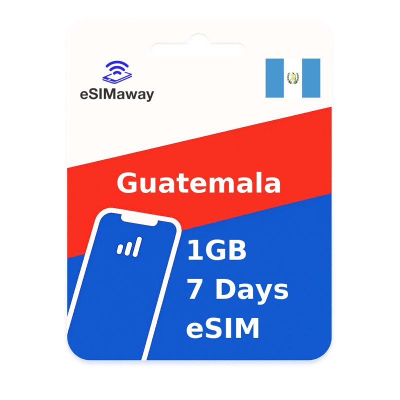 Guatemala eSIM 1GB 7 Days