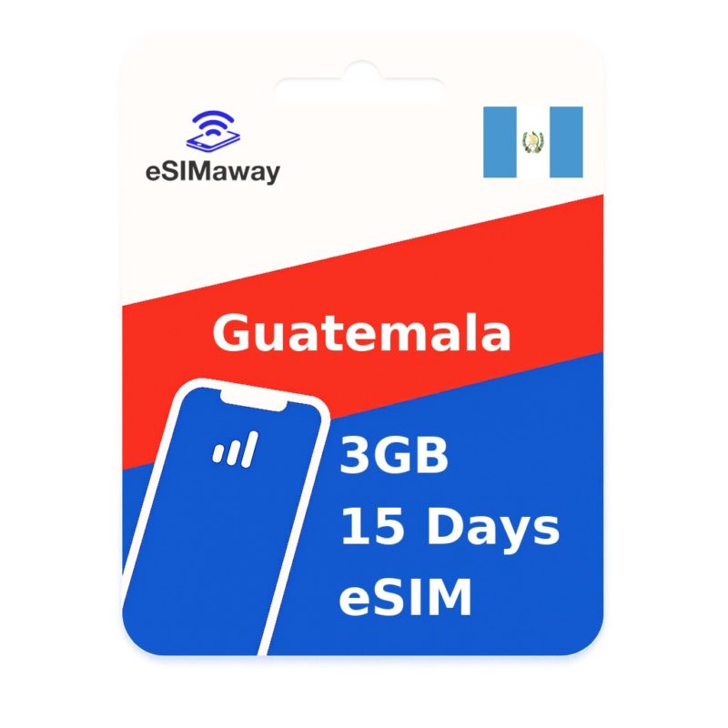 Guatemala eSIM 3GB 15 Days