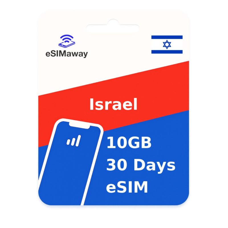 Israel eSIM 10GB 30 Days