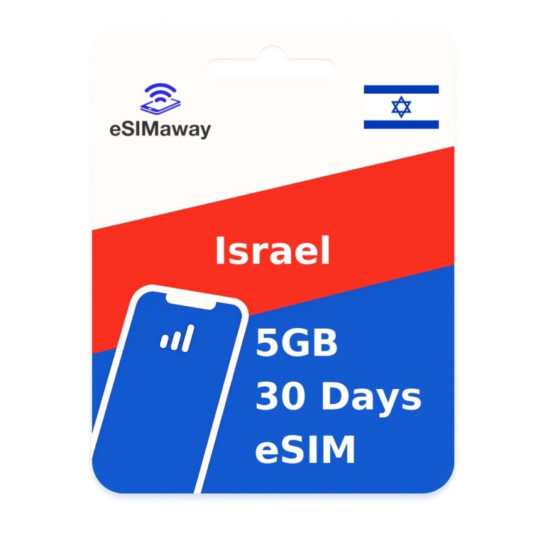 Israel eSIM 5GB 30 Days