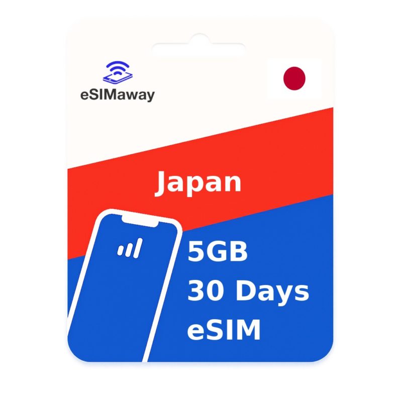 Japan eSIM 5GB 30 Days