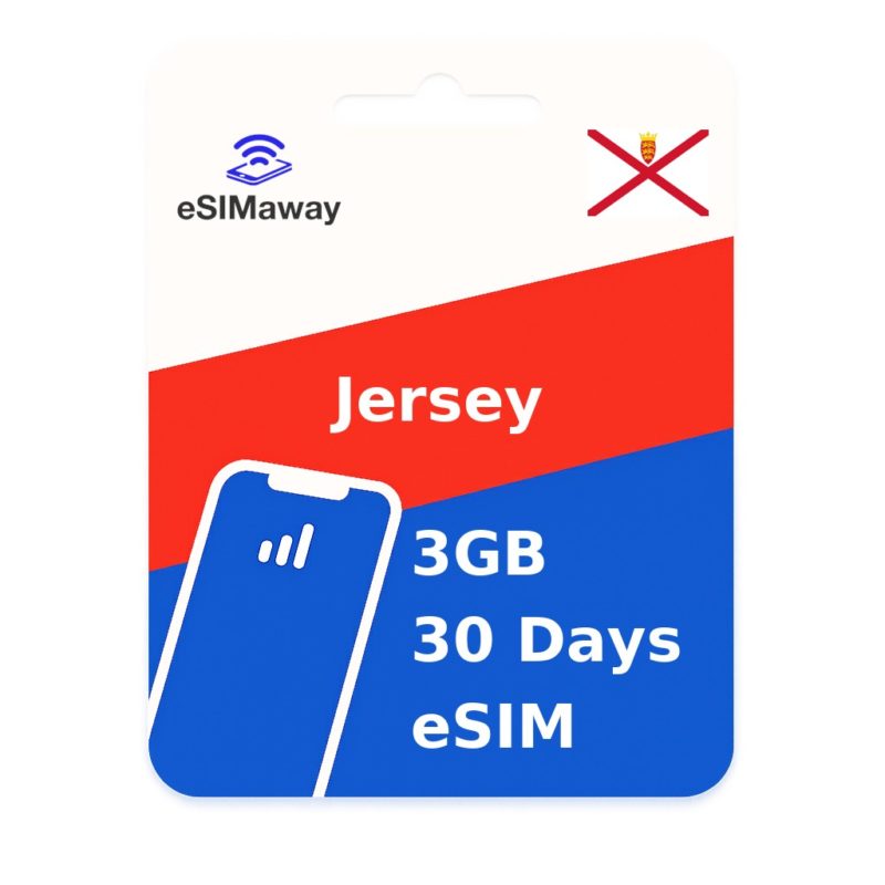Jersey eSIM 3GB 30 Days