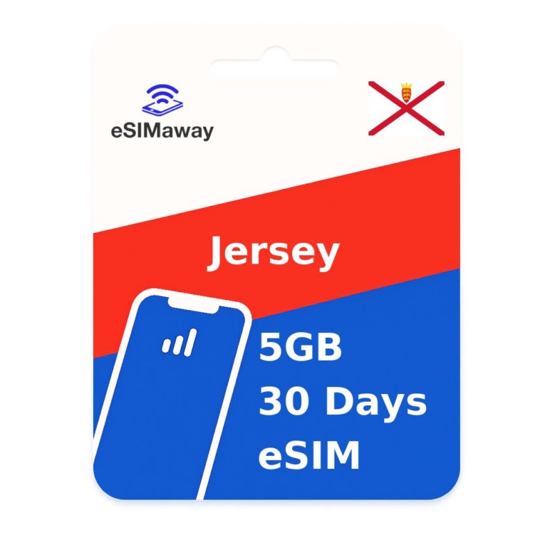 Jersey eSIM 5GB 30 Days