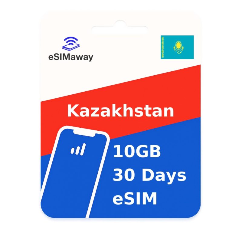 Kazakhstan eSIM 10GB 30 Days