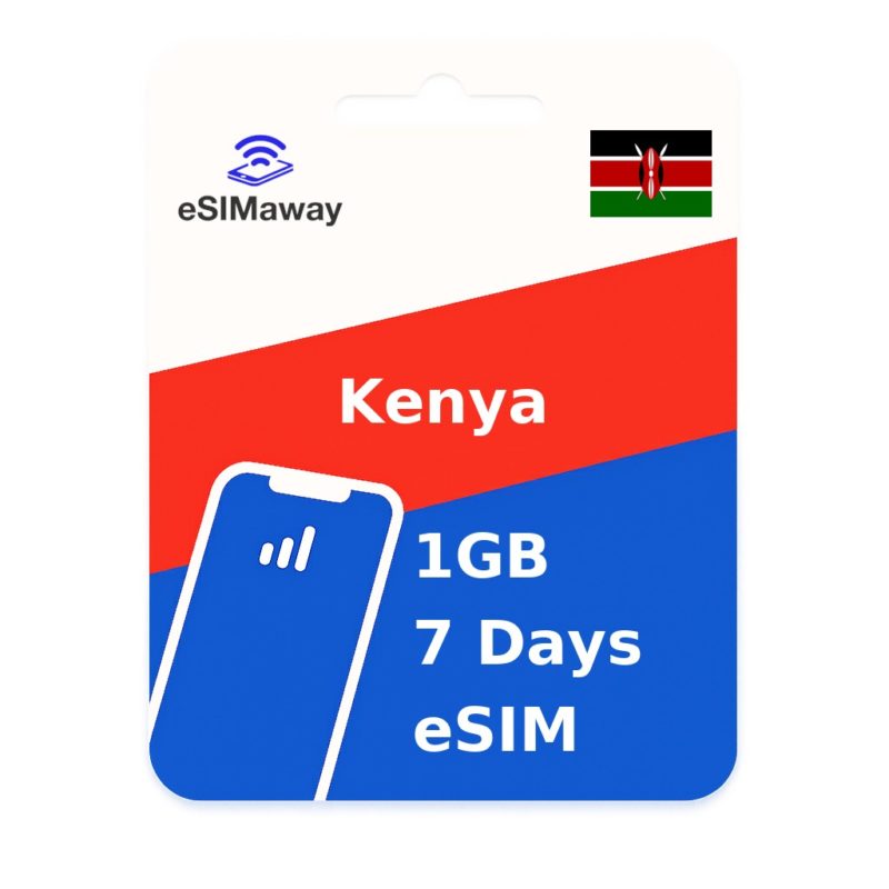 Kenya eSIM 1GB 7 Days