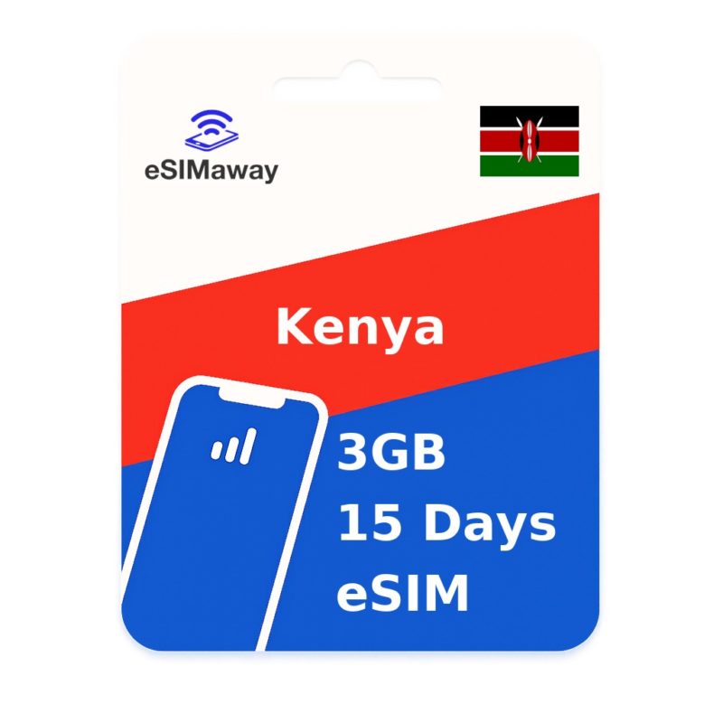 Kenya eSIM 3GB 15 Days