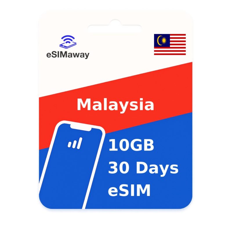 Malaysia eSIM 10GB 30 Days