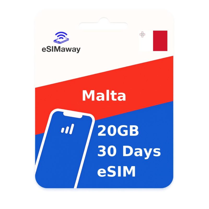 Malta eSIM 20GB 30 Days