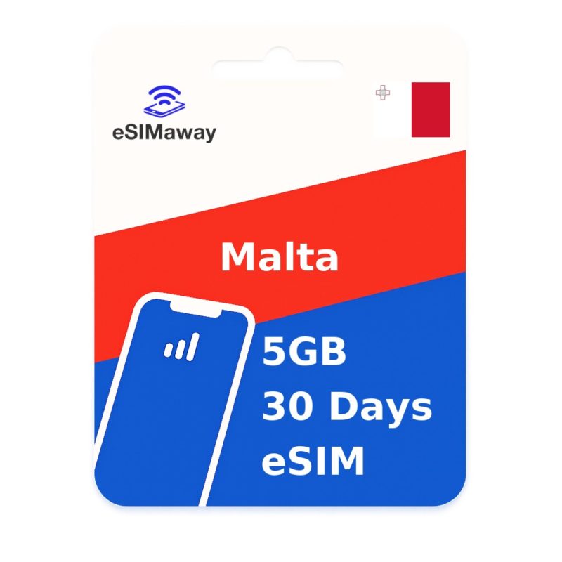 Malta eSIM 5GB 30 Days