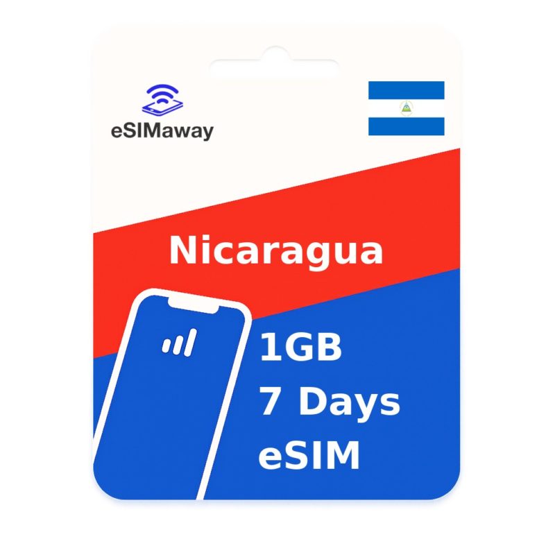 Nicaragua eSIM 1GB 7 Days