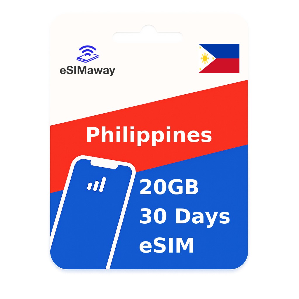 Philippines eSIM 20GB 30 Days