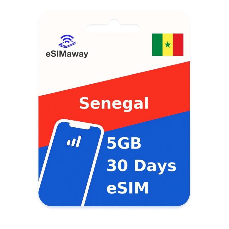Senegal eSIM 5GB 30 Days